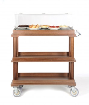 CHM03C (2) - Cheetah Modern Sweet Trolley (Chilled)